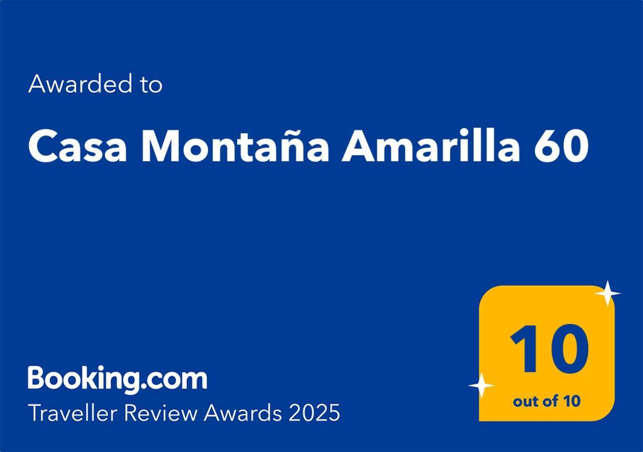 דירות קוסטה דל סילנסיו Casa Montana Amarilla 60 מראה חיצוני תמונה